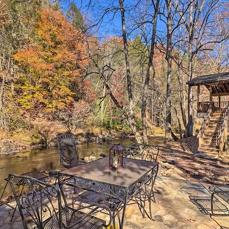 Creekside Retreat With Deck, 18 Miles To Wolf Ridge Villa Weaverville Ngoại thất bức ảnh